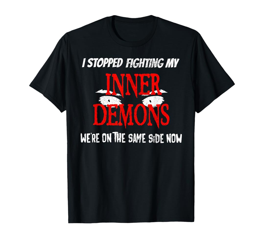 Amazon.com: I stopped fighting my inner demons were on the